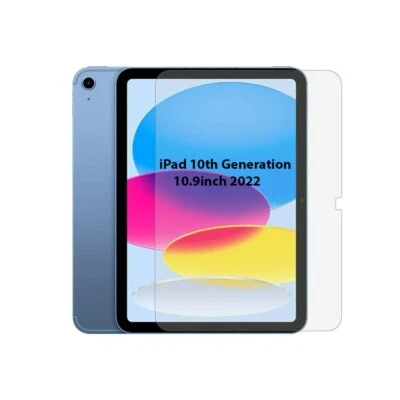 PHONECOVERUK For Apple iPad 2022 10.9-inch 10th Generation Tempered Glass Screen Protector