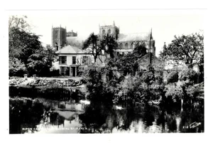YORKSHIRE - RIPON CATHEDRAL, SHOWING ST ANNE'S Walter Scott Real Photo Postcard - Picture 1 of 1