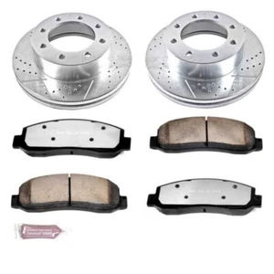 Power Stop K1781-36 Z36 Front Rotors & Brake Pads Kit for 05–11 Ford F250/F350 - Picture 1 of 1
