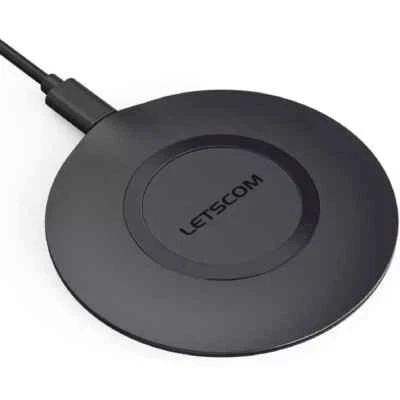 Letscom Super P 15W Wireless Phone Charger - Black - Image 1 of 4
