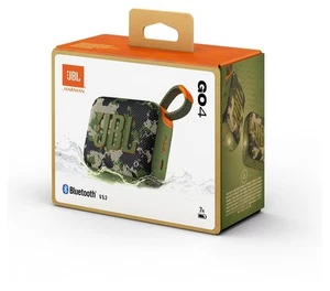 JBL GO 4 Bluetooth Lautsprecher Box in Squad wasserfest tragbar kabellos OVP - Afbeelding 1 van 5