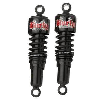 Black 10.50" Rear Lowering Slammer Shocks Burly Brand B28-1202B - Image 1 of 2