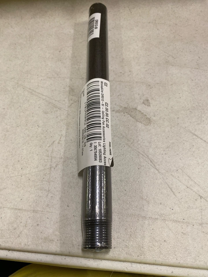 MinkaAire DR512-SI 12" Ceiling Fan Downrod for 9 Ft Ceilings - Smoked Iron - Image 1 of 1