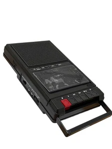 Class Portable Cassette Tape Recorder Mic Bluetooth AUX USB Player - Black P5 - Picture 1 of 9
