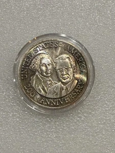 Vintage 1976 Silver Round 1 oz .999 ~~ Bicentennial ~~ Washington Ford ~~ RARE - Picture 1 of 2