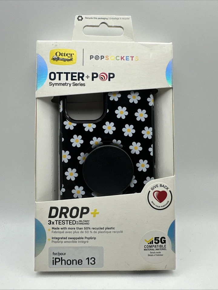 Funda OtterBox + Pop Symmetry Apple iPhone 13 You’re a Daisy - Nueva Foto 1 de 2