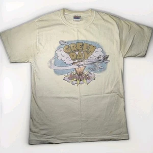Camiseta Estilo Vintage Verde Día Talla Mediana Dookie Tour Merch Gráfico Camisetas 2010 - Imagen 1 de 14