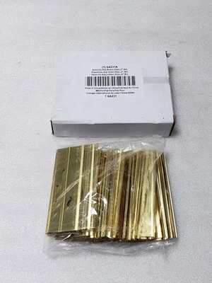 Grainger 6A231A Brass Interlocking  0 to 9/A to Z/Punctuation, 2 in Character Ht - Image 1 of 4