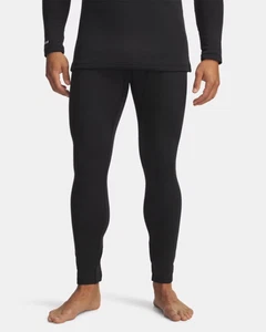 NWT UNDER ARMOUR MEN'S UA COLDGEAR BASELAYER 3.0 LEGGINGS.LARGE.BRAND NEW 2025. - Picture 1 of 4