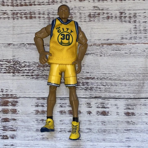 Stephan Curry Action Figure NBA Basketball Golden State Warriors Jazwares 6" Cover