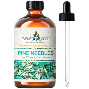 118ml Pine Needles Essential Oil 100% Pure Natural Diffuser Aromatherapy Massage - Picture 1 of 8