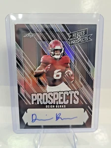 2024 Heroes & Prospects Deion Burks Bronze Prospects Auto #'ed 25/99 OKLAHOMA - Imagen 1 de 2
