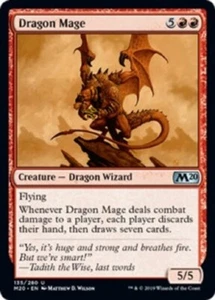 MTG 1x  Dragon Mage  Core Set 2020 Magic the Gathering card - Picture 1 of 1