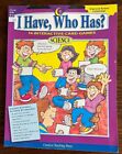I Have, Who Has? 14 Interactive Card Games SCIENCE New Grade 3-5