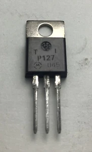 TIP127 ON SEMI TRANS PNP DARL 100V 5A TO-220  Motorola (6 pack) - Picture 1 of 2