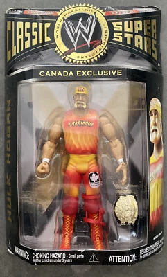 Figura exclusiva de WWE Jakks Pacific Classic Superstars Canadá WWF Hulk Hogan Foto 1 de 4