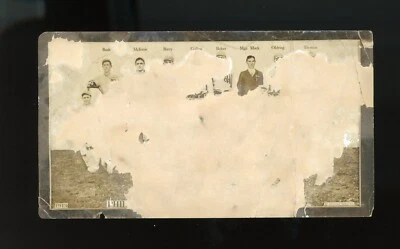 T200  FATIMA  TEAM  CARD  PHILADELPHIA ATHLETICS AMERICANS VERY POOR CONDITION - Image 1 of 3