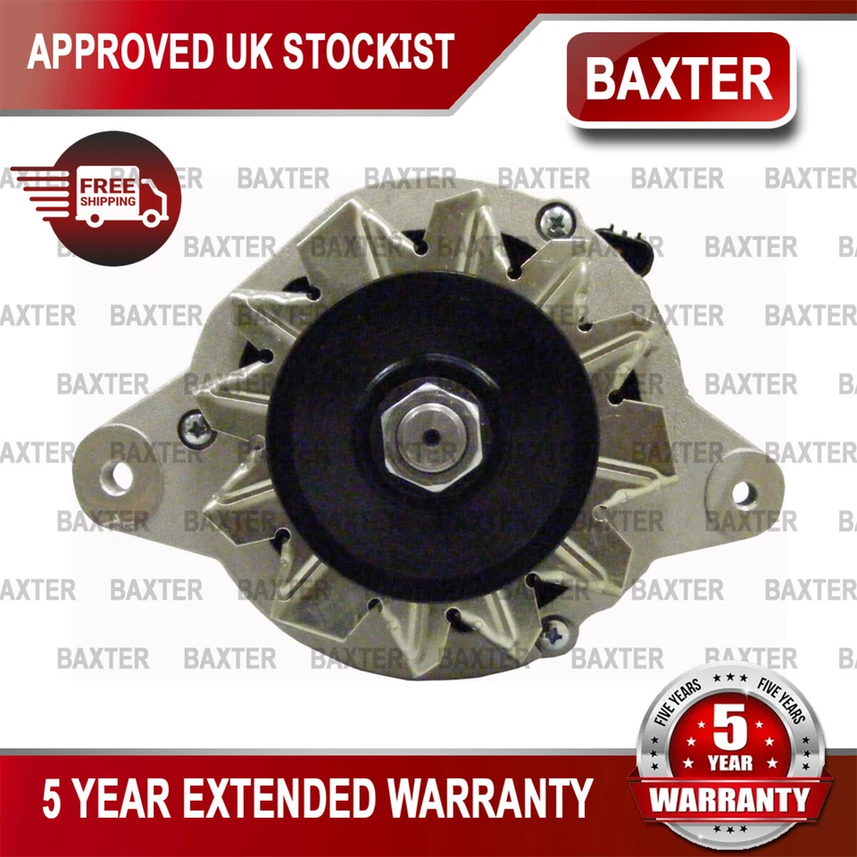 Baxter Alternator Fits Mitsubishi L 200 1986-1996 2.5 TD 2.4 D 2.3 - Image 1 of 1