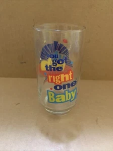 Vintage Diet Pepsi You Got the Right One Baby Uh Huh Glas Ray Charles - Bild 1 von 6