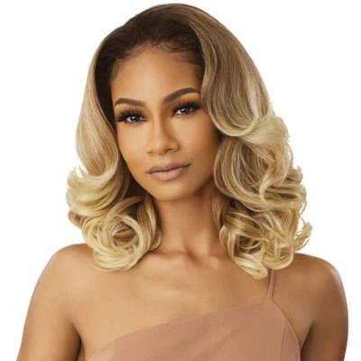 Outre Quick Weave Synthetic Hair Neesha Soft & Natural Half Wig - NEESHA H307 - Image 1 of 4