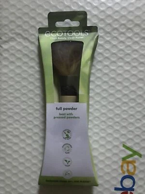 EcoTools Full Powder Makeup Brush ~ Best With Pressed Powders~ 🌱 ~ PETA CF - Image 1 of 2