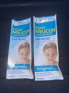 2 Mylicon Gas Relief Drops for Infants and Babies, Original Formula -Exp 2025 - Picture 1 of 2
