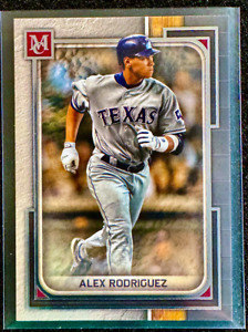 2023 Topps Baseball Museum Collection Card #45 Alex Rodriguez - Texas Rangers