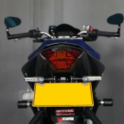 Luz de freno trasera LED integrada señal de giro para YAMAHA FZ-07 MT-07 MT-25 MT-03 Foto 1 de 4
