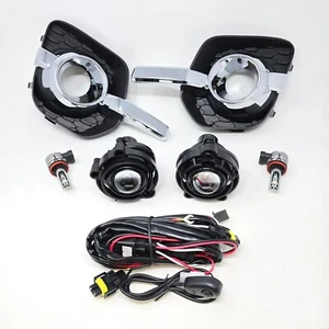 Proyector LED luz antiniebla apta para Chevy Equinox 2010 2011 2012 2013 2014 2015 con bisel - Imagen 1 de 14
