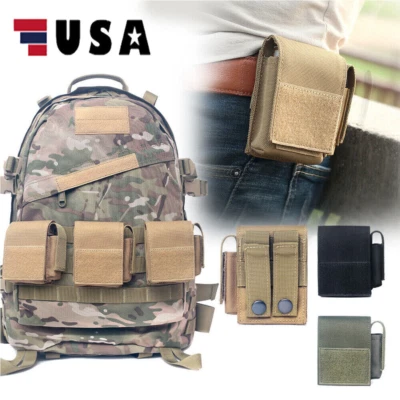Utility EDC Tactical Mini Molle Pouch Cigarette Battery Lighter Belt Waist Pack