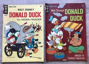 1966 Disney Gold Key Donald Duck 106 110 Vintage Comics Hidden Frontier Thunder - Picture 1 of 4