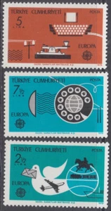 TURQUÍA Sc # 2109-11 CPL MNH JUEGO DE 3 - TELECOMUNICACIONES - Imagen 1 de 1