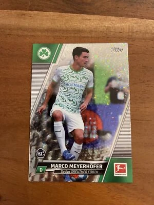 MARCO MEYERHOFER 2021-22 TOPPS BUNDESLIGA ROOKIE SPECKLE FOIL #85 RC  - Image 1 of 4