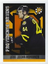 2018-19 Providence Bruins (AHL) Joona Koppanen