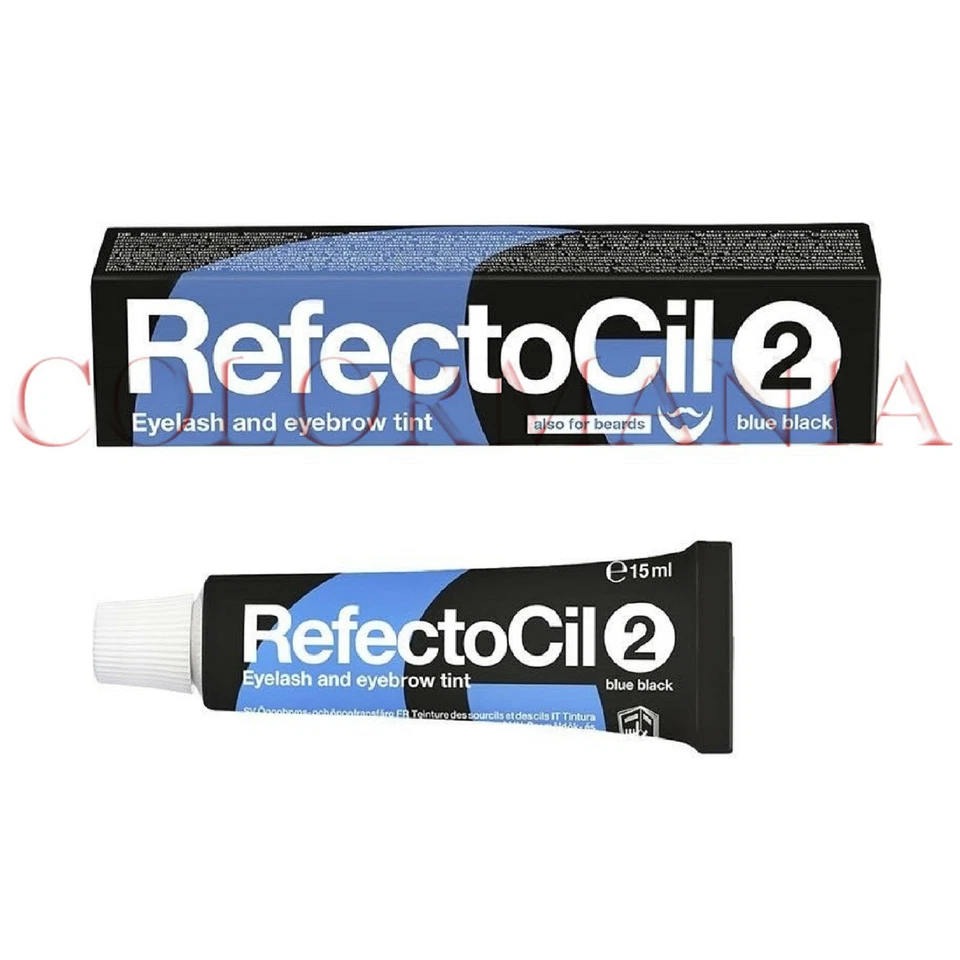 REFECTOCIL TINTURA COLORANTE CIGLIA SOPRACCIGLIA PARRUCCHIERE 2 BLUE BLACK 15 ML - Immagine 1 di 1