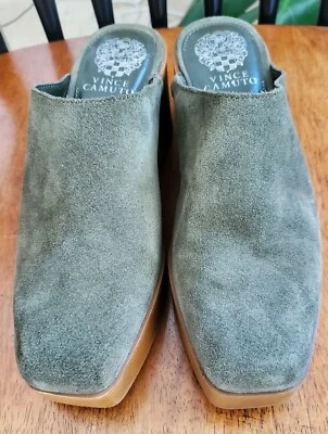 Vince Camuto Rimindel Leather Platform Mule Clog Women's Size 6.5 (37 EU) - Image 1 of 4