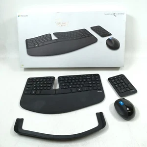 Microsoft L5V-00001 Sculpt bureau ergonomique PAS DE DONGLE USB (POUR PIÈCES !) - Photo 1/14