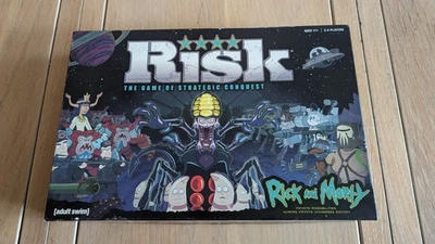 RISK - Rick and Morty Edition Board Game | HTF Strategy Game - Image 1 of 4