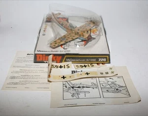Dinky 726 Messerschmitt B.f 109E, Mint in Good Original Bubble Pack - Picture 1 of 7