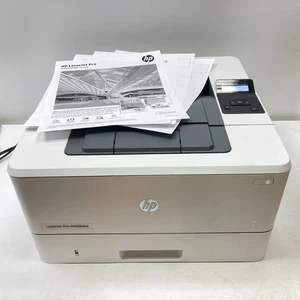HP LaserJet Pro M402dne Mono Printer C5J91A, Serviced, w/ GENUINE HP Toner @ 80% - Picture 1 of 14