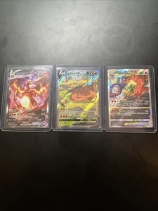 CHARIZARD V, VMAX, VSTAR ALT ART PROMOS - ULTRA PREMIUM COLLECTION (3) Cards - Picture 1 of 2