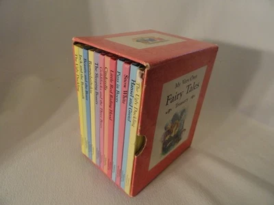 1993 Boxed Set Fairy Tales Tale Treasury 12 Volumes Snow White Puss N Boots ++ Foto 1 de 4