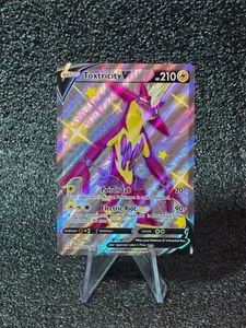Toxtricity V SV112/SV122 Shining Fates Shiny Vault Ultra Raro Pokemon TCG NM - Foto 1 di 2