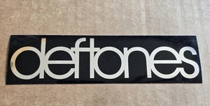 Deftones 2002 Coming Soon RARE Sticker 2x6 Inches Roughly - Bild 1 von 2