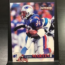  1996 Pro Line Intense #36 Curtis Martin Patriots