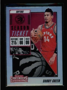 DANNY GREEN 2018/19 CONTENDERS #9 SEASON TICKET SILVER PRIZM AK9718 - Picture 1 of 1