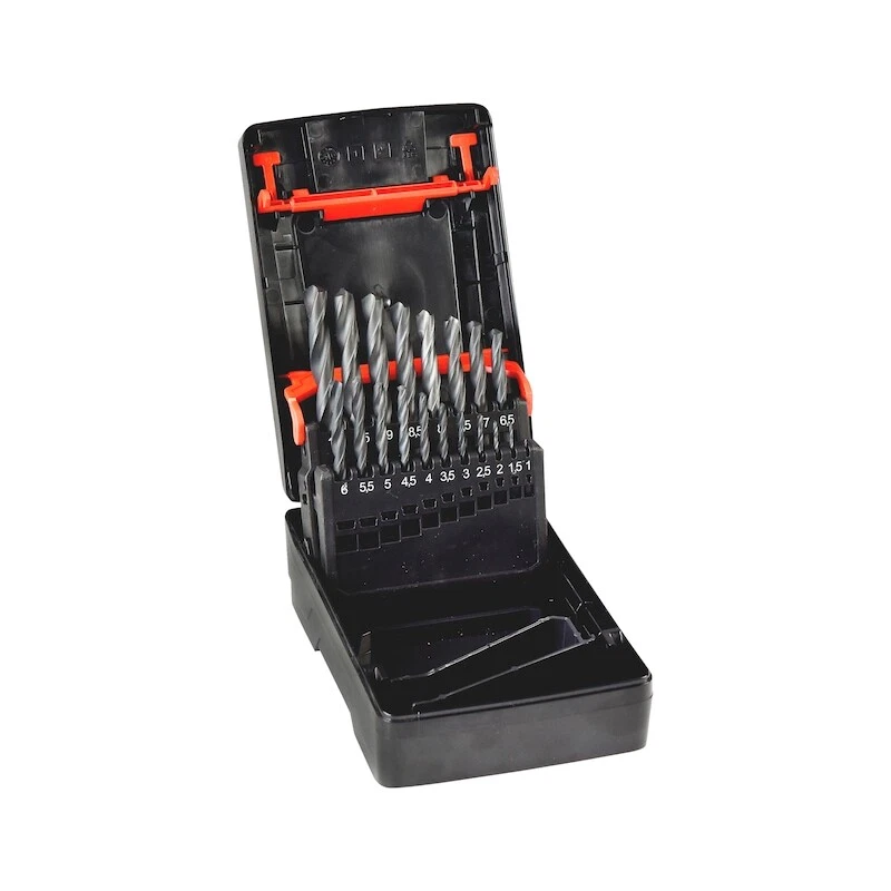 Punte Trapano per Acciaio Ferro Set 19pz 1-10mm  - WÜRTH 0625000019 - Immagine 1 di 4