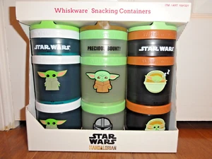 Whiskware Contenitori Snacking Set 3 Pezzi Star Wars Il Mandaloriano, Nuovi Con Scatola - Foto 1 di 10