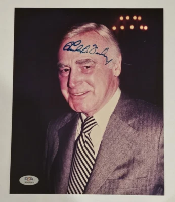 CHARLES O'FINLEY Signed Original 8x10 Photo-OAKLAND ATHLETICS OWNER-PSA - Image 1 of 4