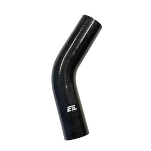 45 Degree Silicone Elbow Hose Coupler intercooler turbo Pipe 6.00''Leg length - Picture 1 of 7